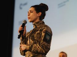 Soldatin Olya Yehorova: "Man muss da durch. Bis es zu Ende ist!"